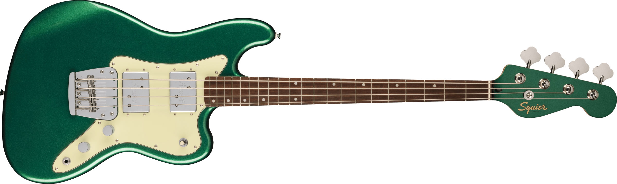 Squier Paranormal Rascal Bass HH LRL Sherwood Green