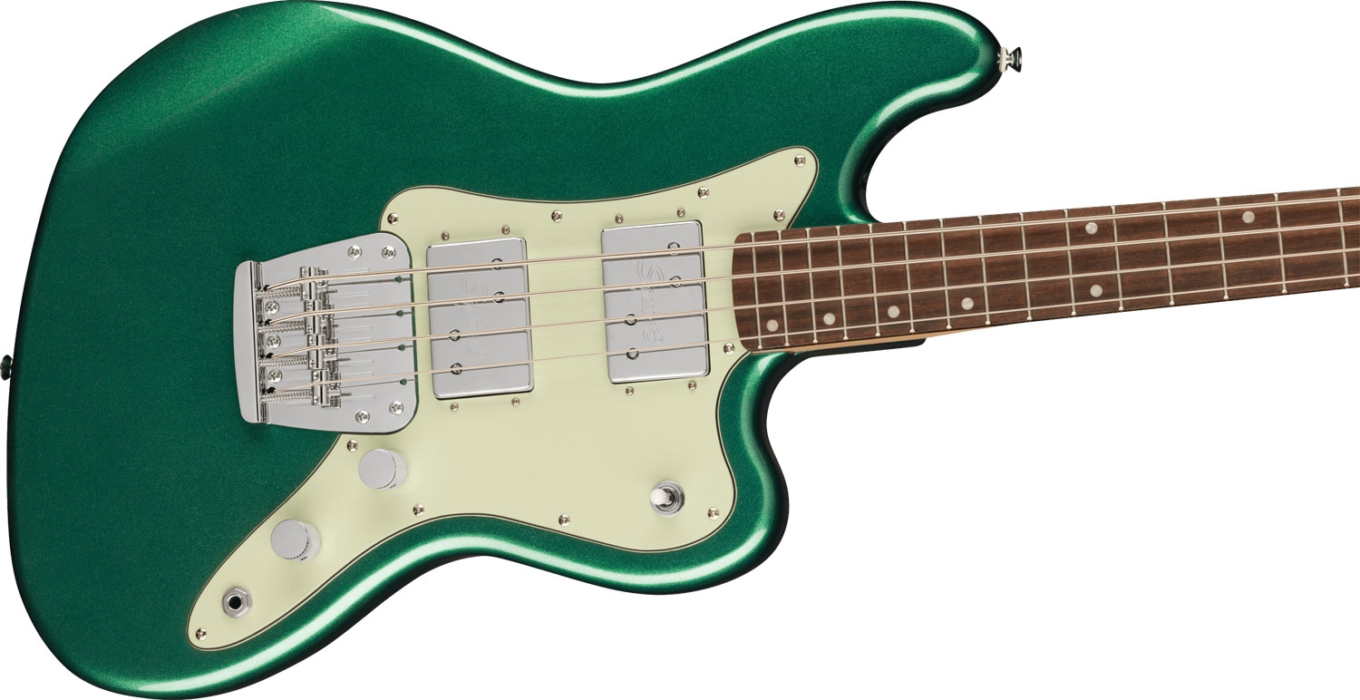 Squier Paranormal Rascal Bass HH LRL Sherwood Green