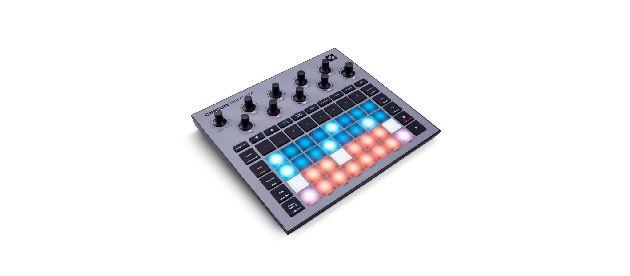 DTM・DAW circuit rhyme Novation Circuit Rhythm | Sampler Groovebox | DijkmanMuziek