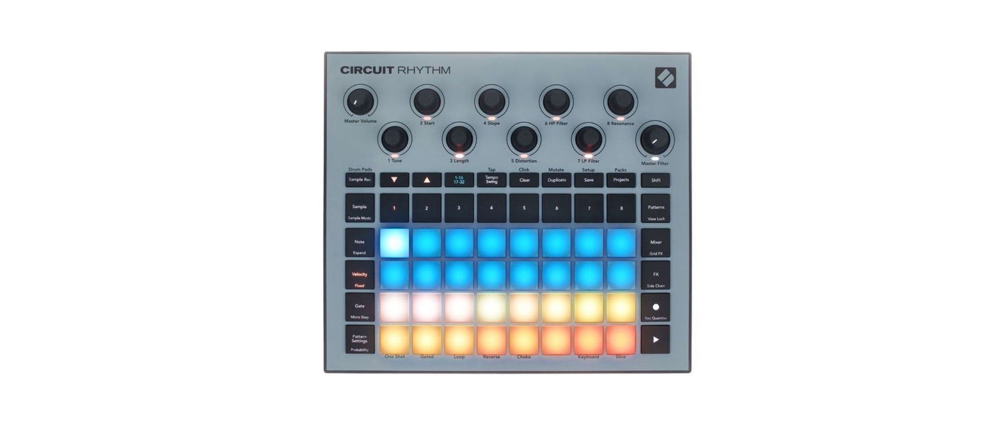 Novation Circuit Rhythm | Sampler Groovebox | DijkmanMuziek
