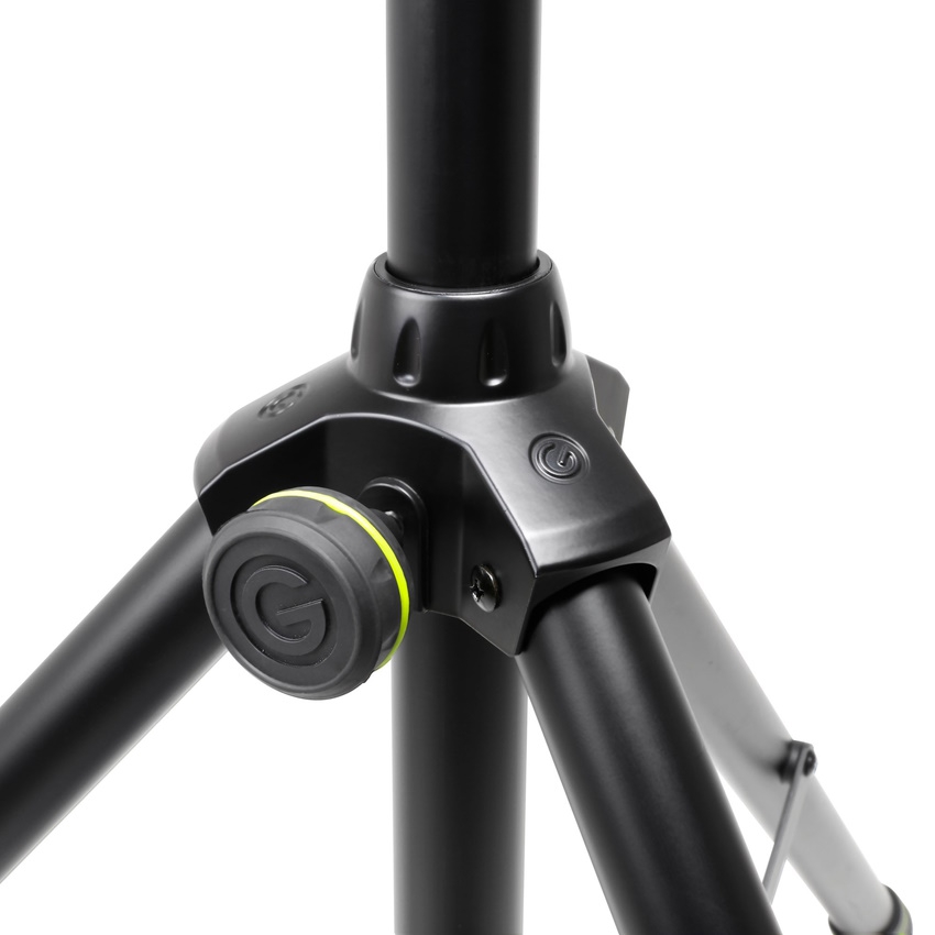 Gravity GSP5211GSB Speaker Stand with Gas Spring 35 mm, Aluminium Black