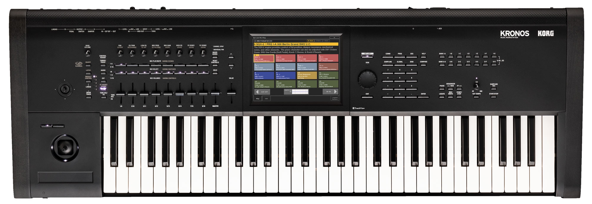 Korg Kronos 3 61 Key Semi Weighted Workstation