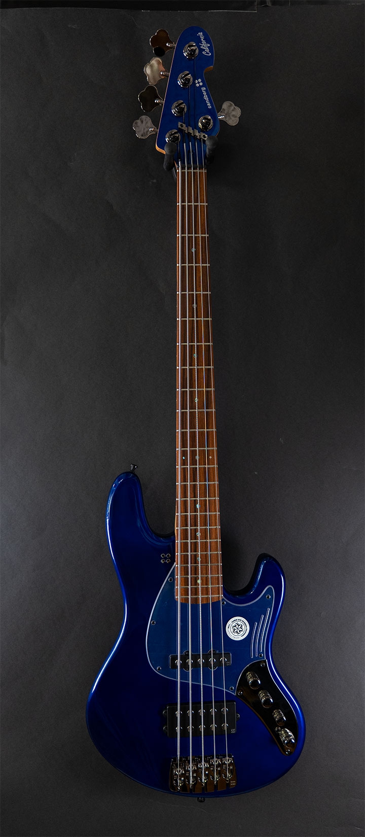 Sandberg California II TM5 PLUS PUs Grand Dark Highgloss San Remo Blue