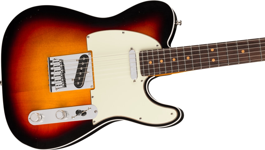 Fender American Ultra Luxe Vintage 60S Custom Telecaste RW 3TS