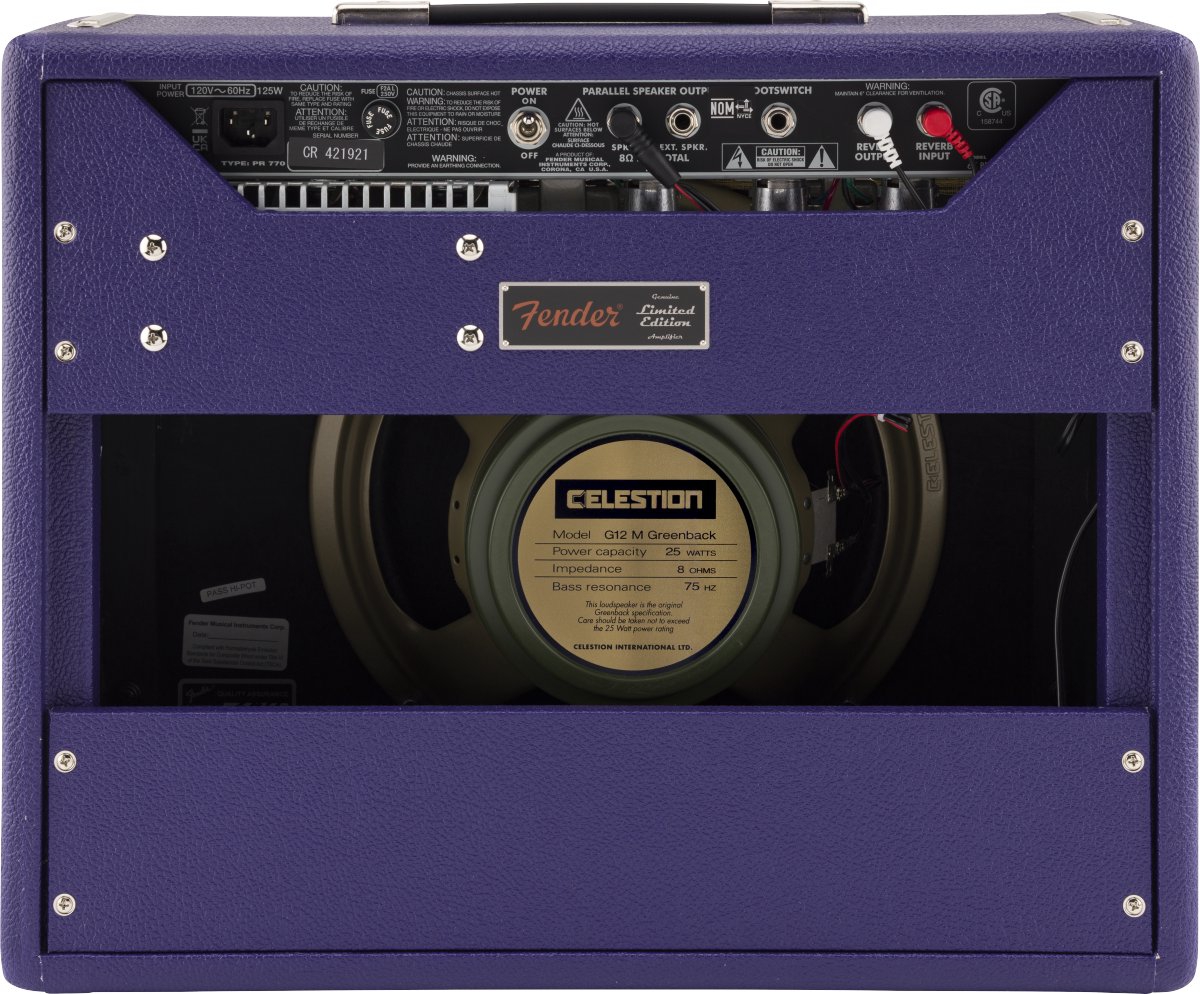 Fender LTD 65 Princeton Plum Greenback