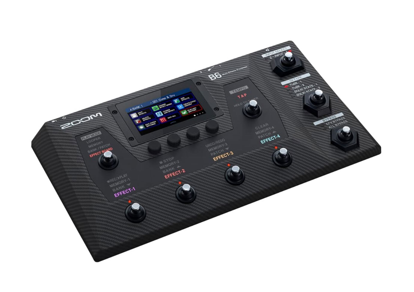Zoom B6 Multi Effects Bass Processor