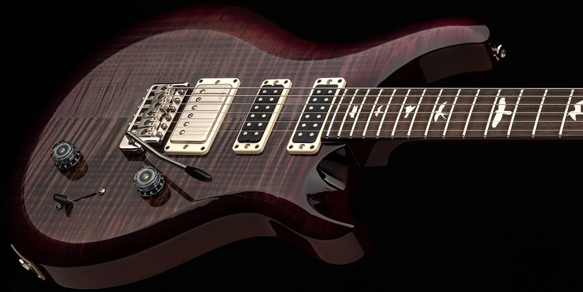 PRS S2 Studio Faded Gray Black Purple Burst