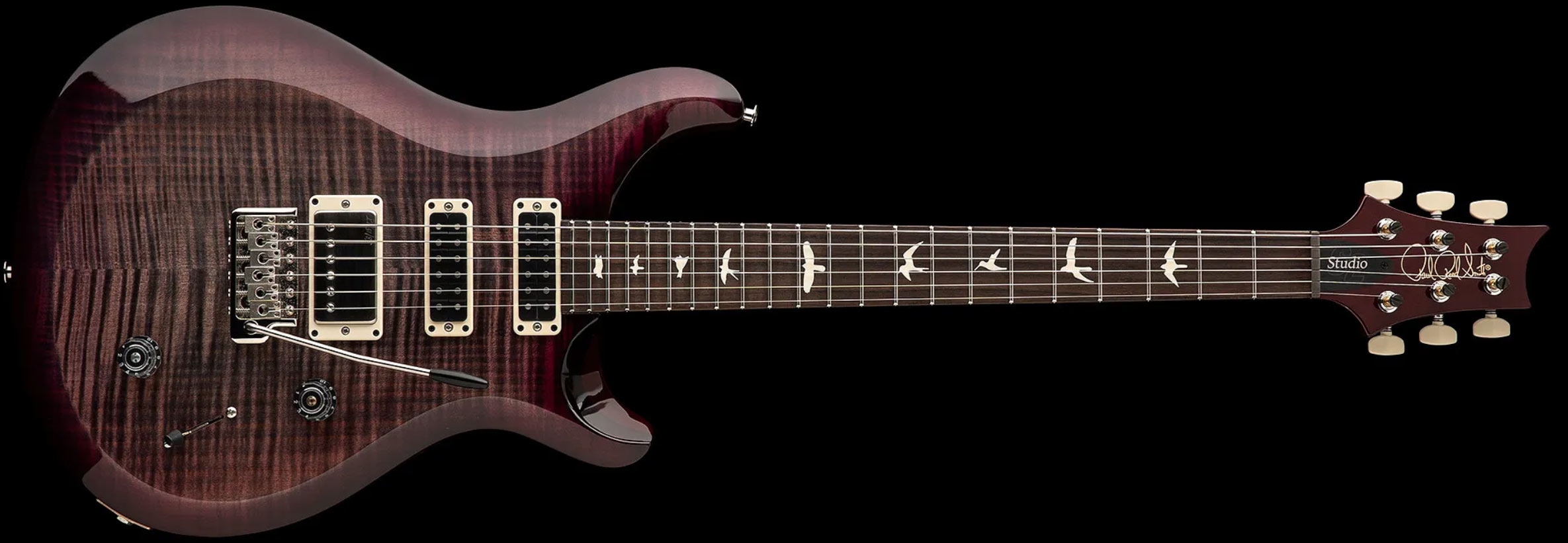 PRS S2 Studio Faded Gray Black Purple Burst