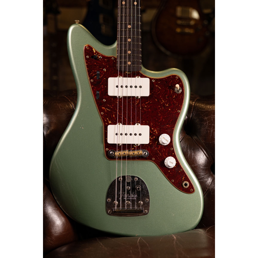 Fender Custom Shop 62 Jazzmaster Journeyman RW Sage Green Metallic