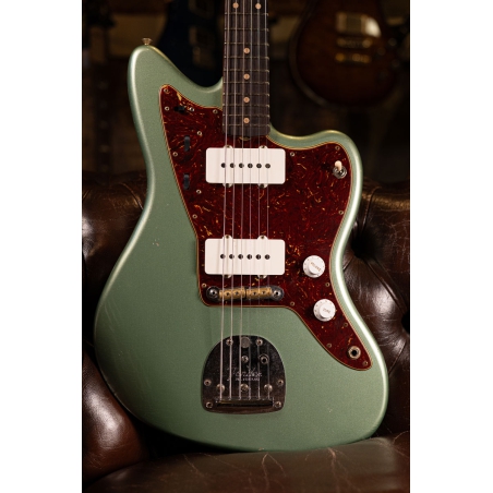 Fender Custom Shop 62 Jazzmaster Journeyman RW Sage Green Metallic