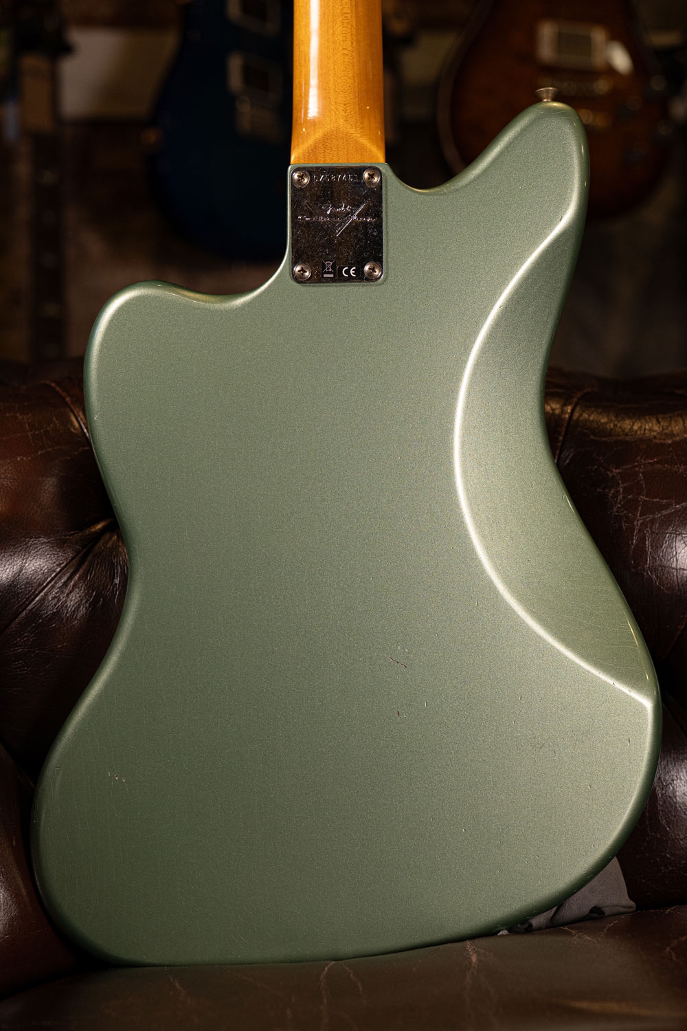 Fender Custom Shop 62 Jazzmaster Journeyman RW Sage Green Metallic
