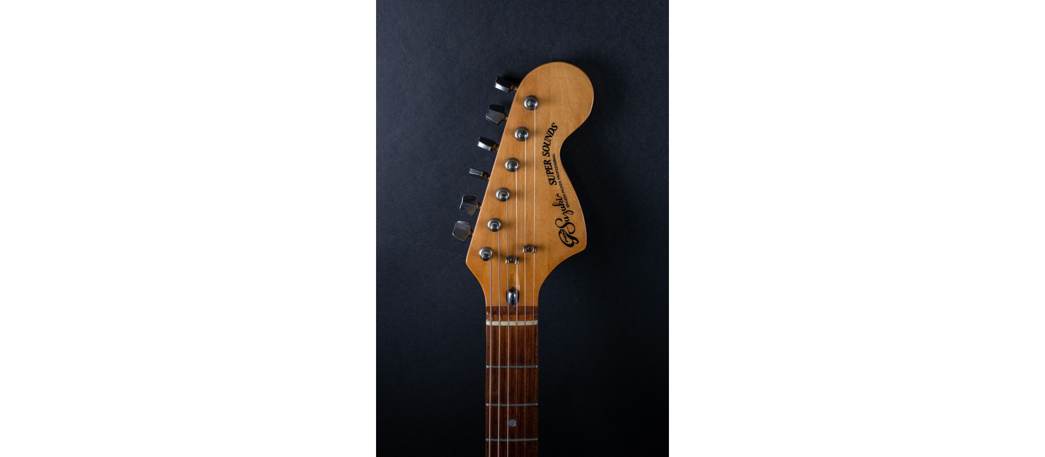 木曽鈴木 Suzuki SUPER SOUNDS brazen picker Suzuki Super Sounds S-style 70s | DijkmanMuziek