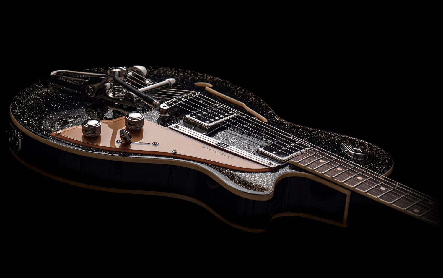 Duesenberg Starplayer TV Black Sparkle