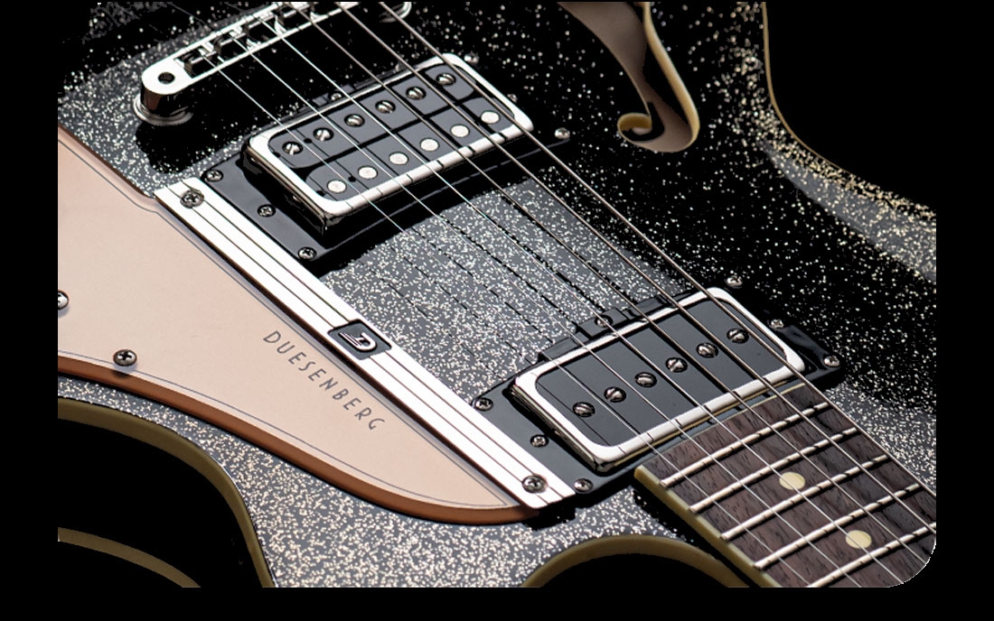 Duesenberg Starplayer TV Black Sparkle