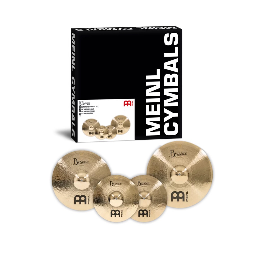 Meinl BB-CS1 Byzance Brilliant Cymbal Set bekkenset 14-18-20