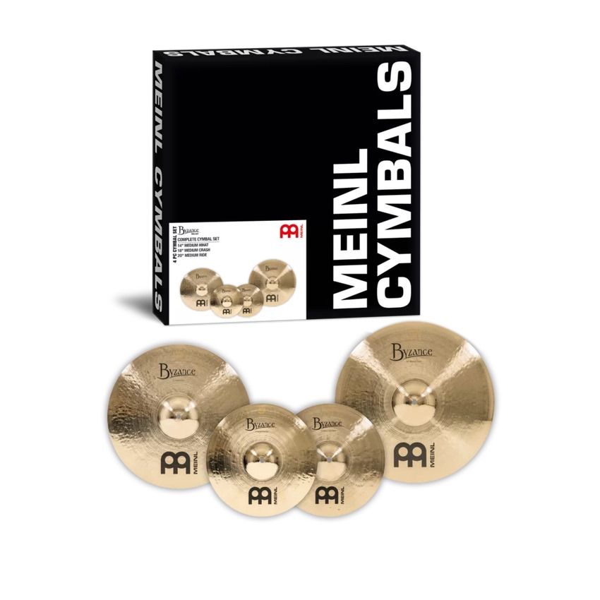 Meinl BB-CS1 Byzance Brilliant Cymbal Set bekkenset 14-18-20