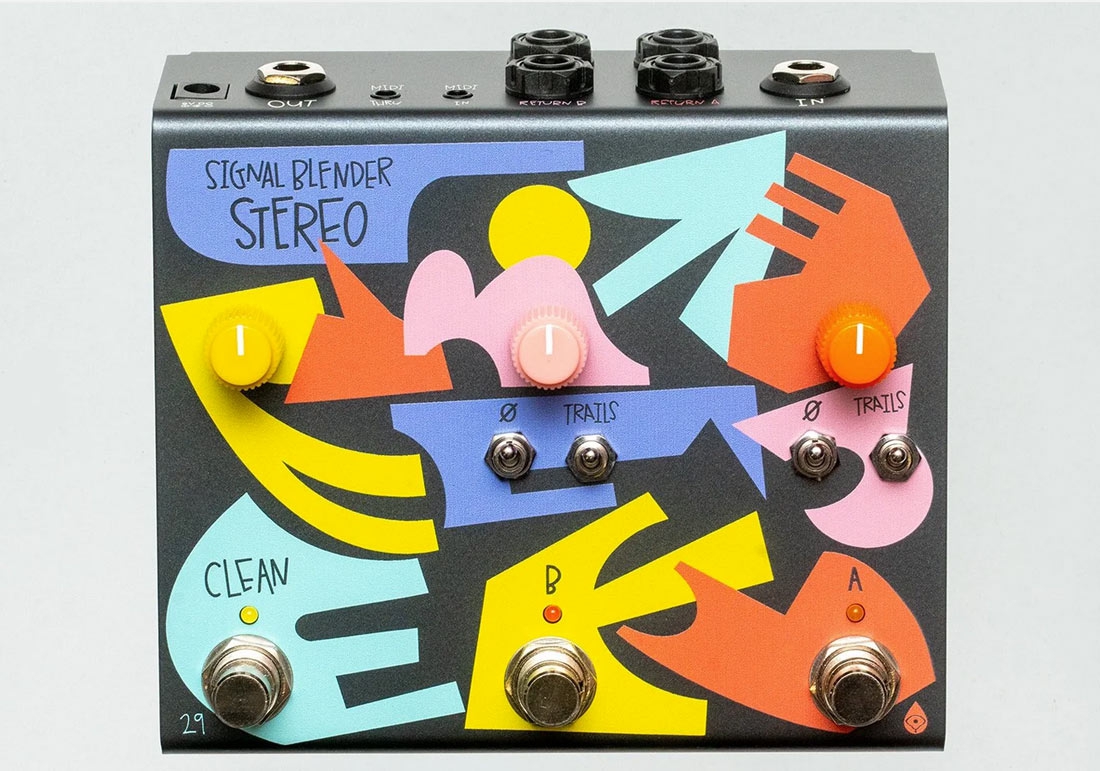 Old Blood Noise Endeavors Signal Blender Stereo