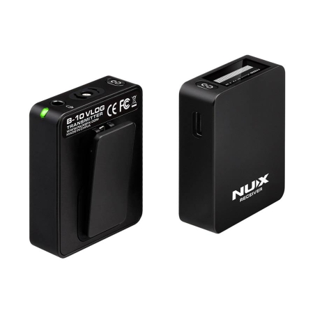 NUX B-10 VLOG draadloos lavalier microfoon