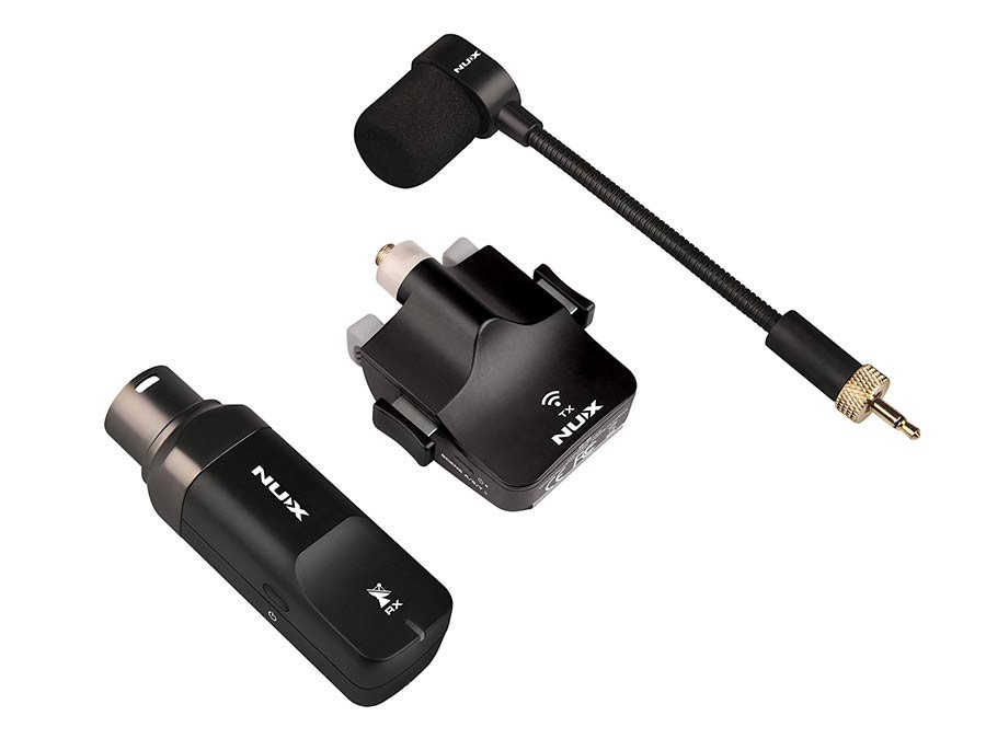 NUX B-6 draadloos systeem blaasinstrumenten