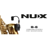 NUX B-6 draadloos systeem blaasinstrumenten NUX B-6 draadloos systeem blaasinstrumenten