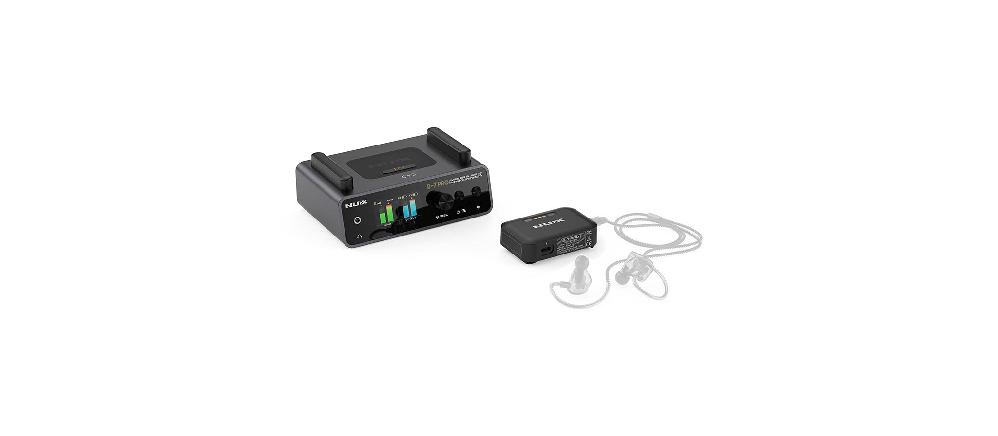 NUX B-7PRO 2.4 GHz wireless in-ear monitor system
