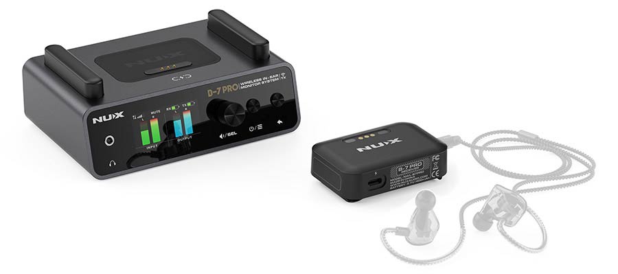NUX B-7PRO 2.4 GHz wireless in-ear monitor system