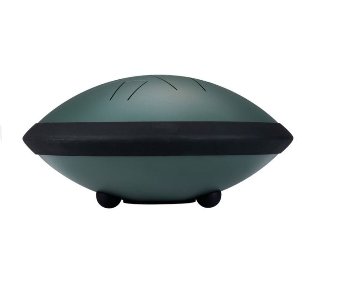 Sela SEL373 Tongue Drum 10inch 8 Tongues C  Dark Green
