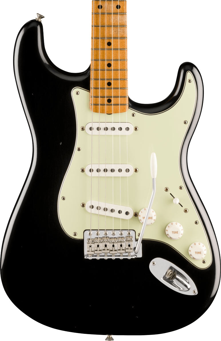 Fender LTD Vintera Road Worn II 60s Stratocaster MN Black