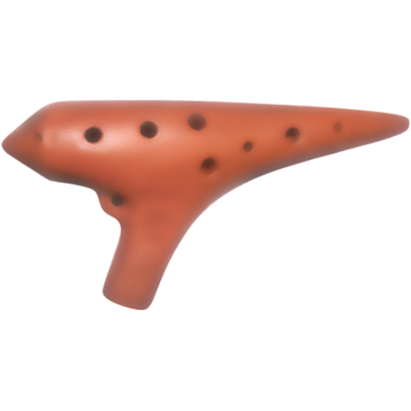 GO Percussion OC-C1 Ocarina Picolo 13.5 cm C3/F4