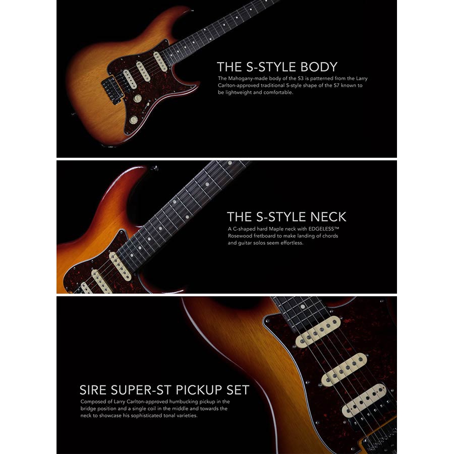 Sire Larry Carlton S3-RD S-style Red