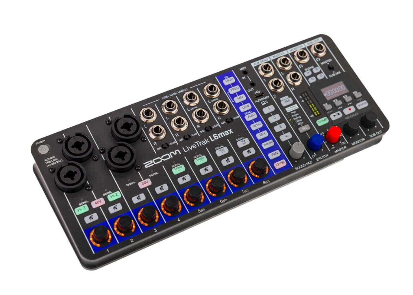 Zoom LiveTrak L6max