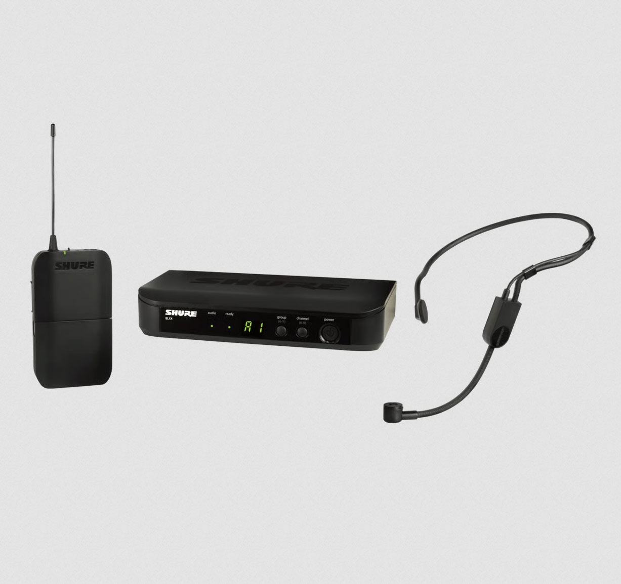 Shure BLX14 systeem met PGA31 headset