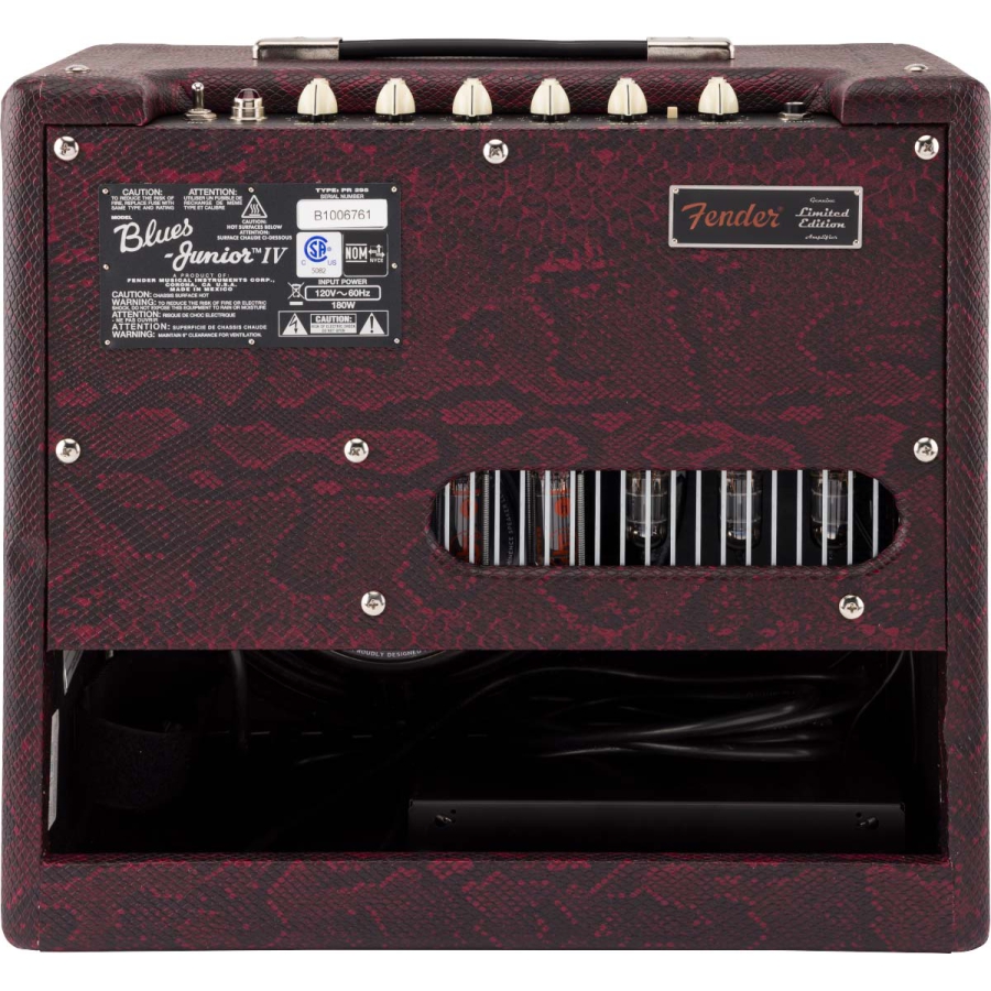 Fender Blues Junior IV FSR Red Snakeskin