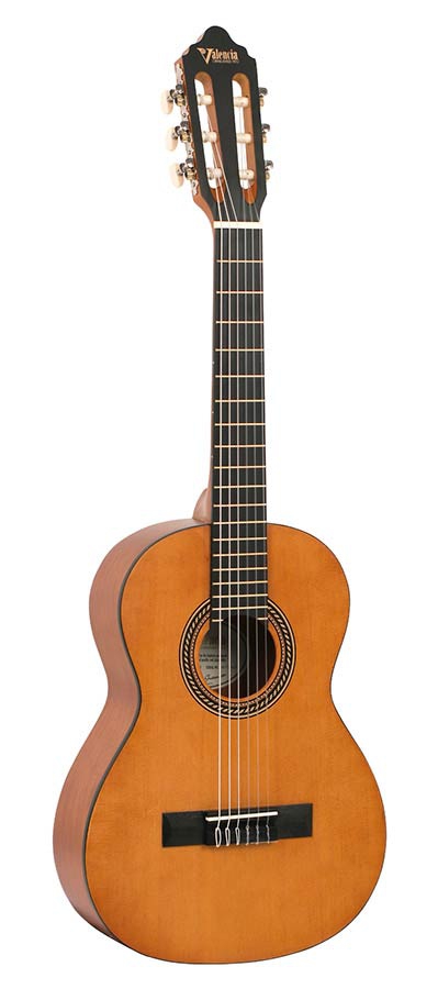 Valencia VC202 klassiek gitaar 1/2 Antique Natural finish