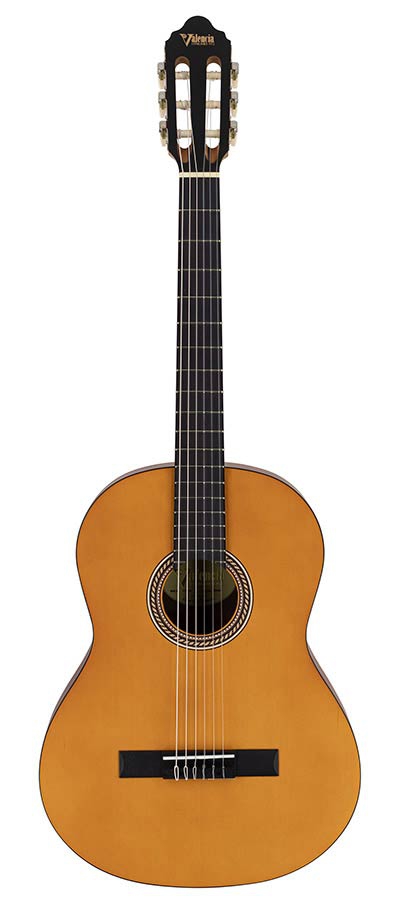 Valencia VC204H Klassiek gitaar Natural Satin smalle hals