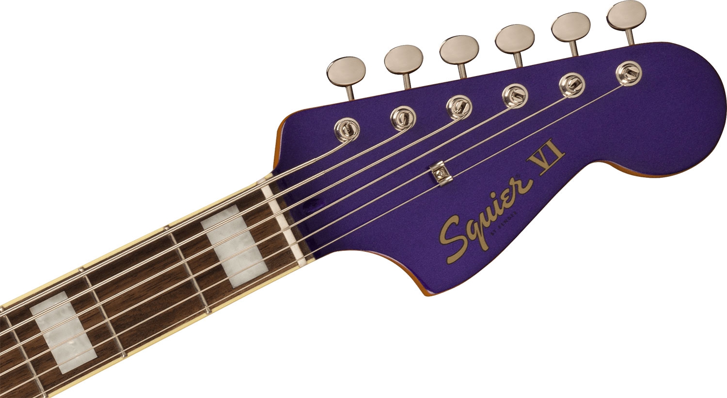 Squier FSR Classic Vibe Bass VI LRL MH Purple Metallic