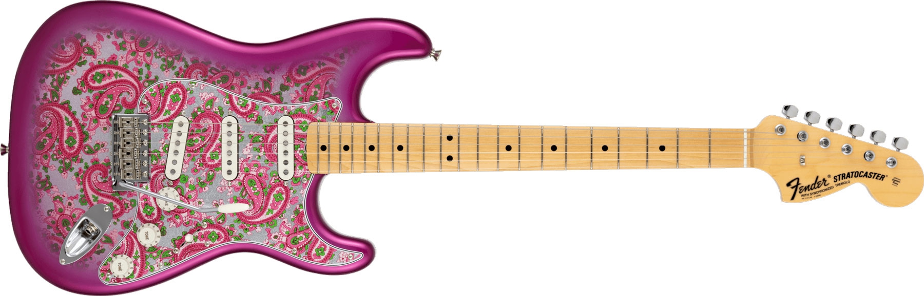 Fender Made in Japan Limited Stratocaster MN Pink Paisley