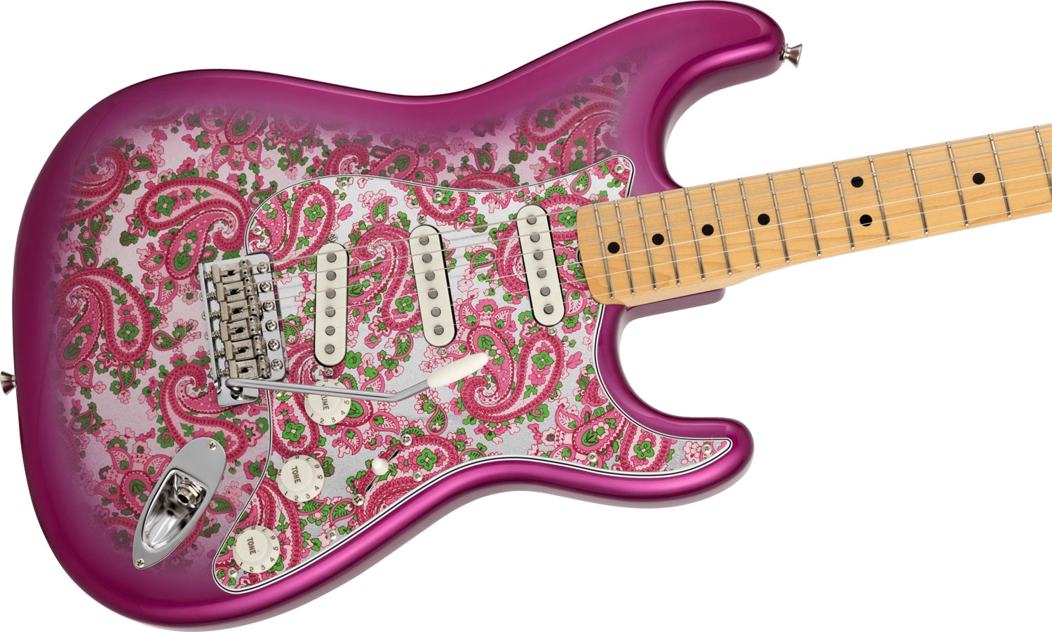 Fender Made in Japan Limited Stratocaster MN Pink Paisley
