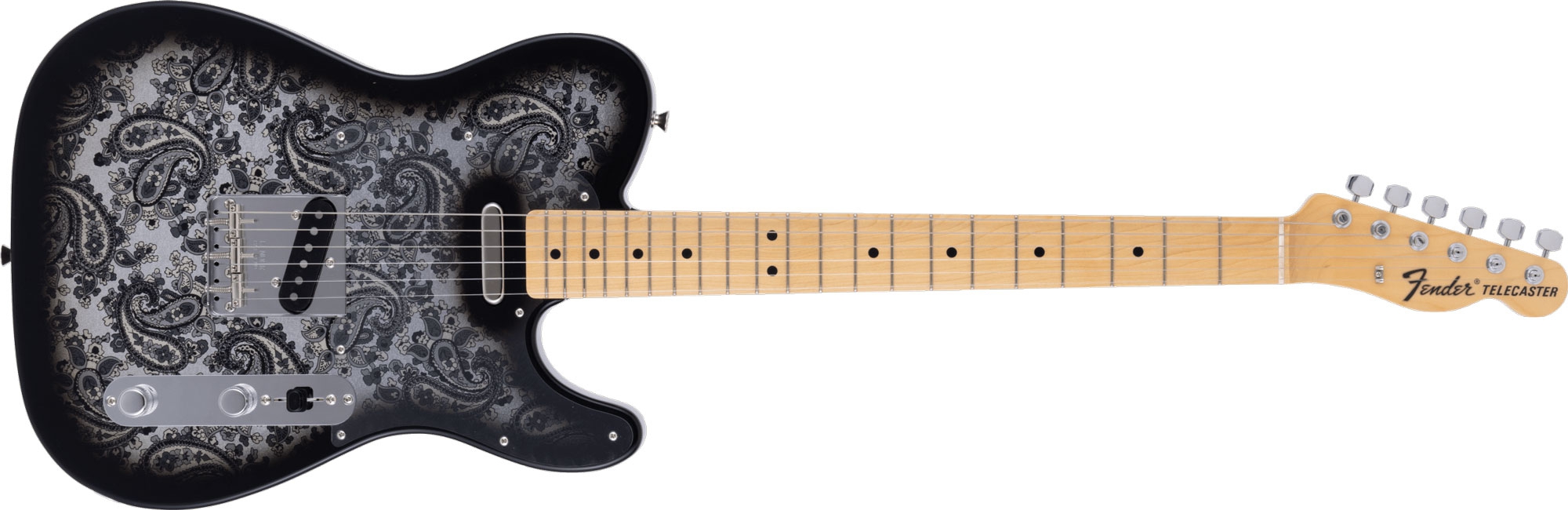 Fender Made in Japan Limited Telecaster MN Black Paisley