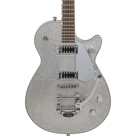 Gretsch G5230T Electromatic Sparkle Jet SC LRL Silver Sparkle