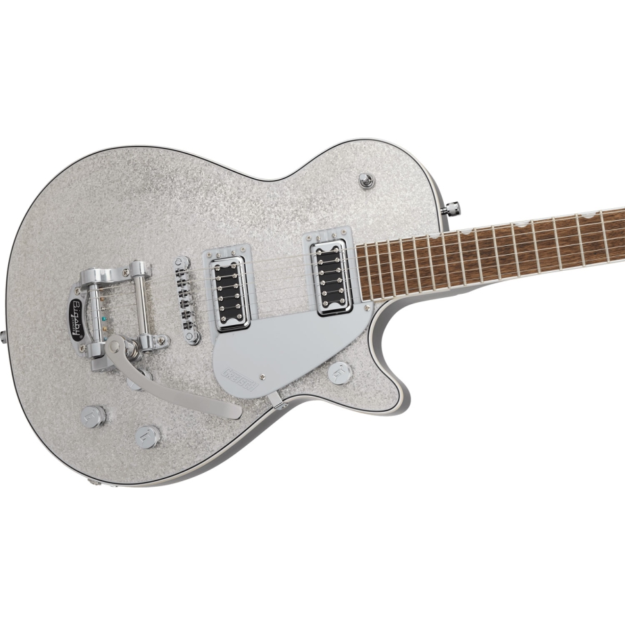 Gretsch G5230T Electromatic Sparkle Jet SC LRL Silver Sparkle