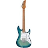 Ibanez AZ22S1F-TXB Transparent Turquoise Burst Ibanez AZ22S1F-TXB Transparent Turquoise Burst
