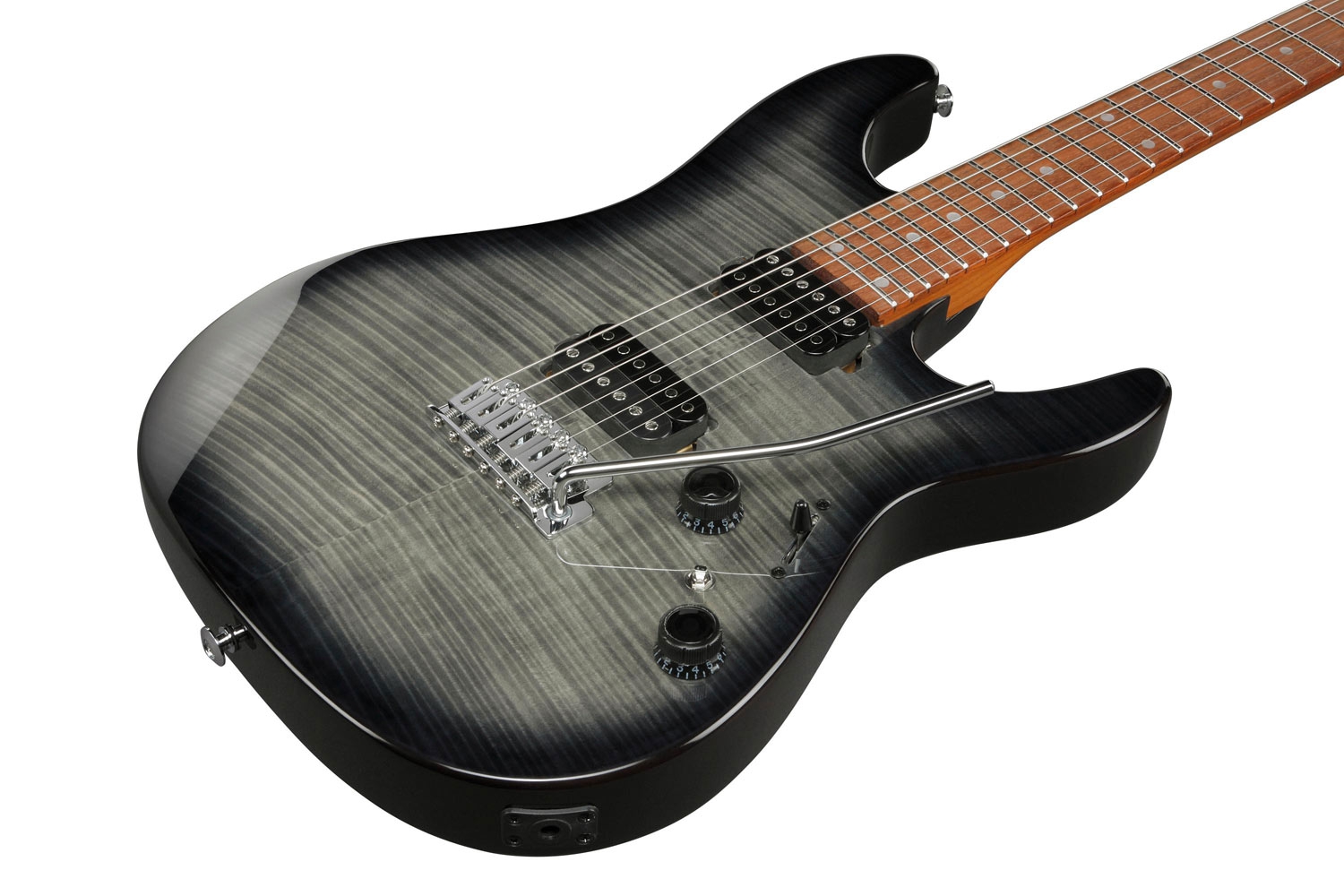 Ibanez AZ24S1F-TKS Transparent Black Sunburst