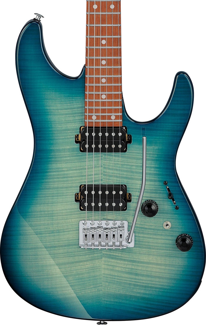 Ibanez AZ24S1F-TXB Transparent Turquoise Burst
