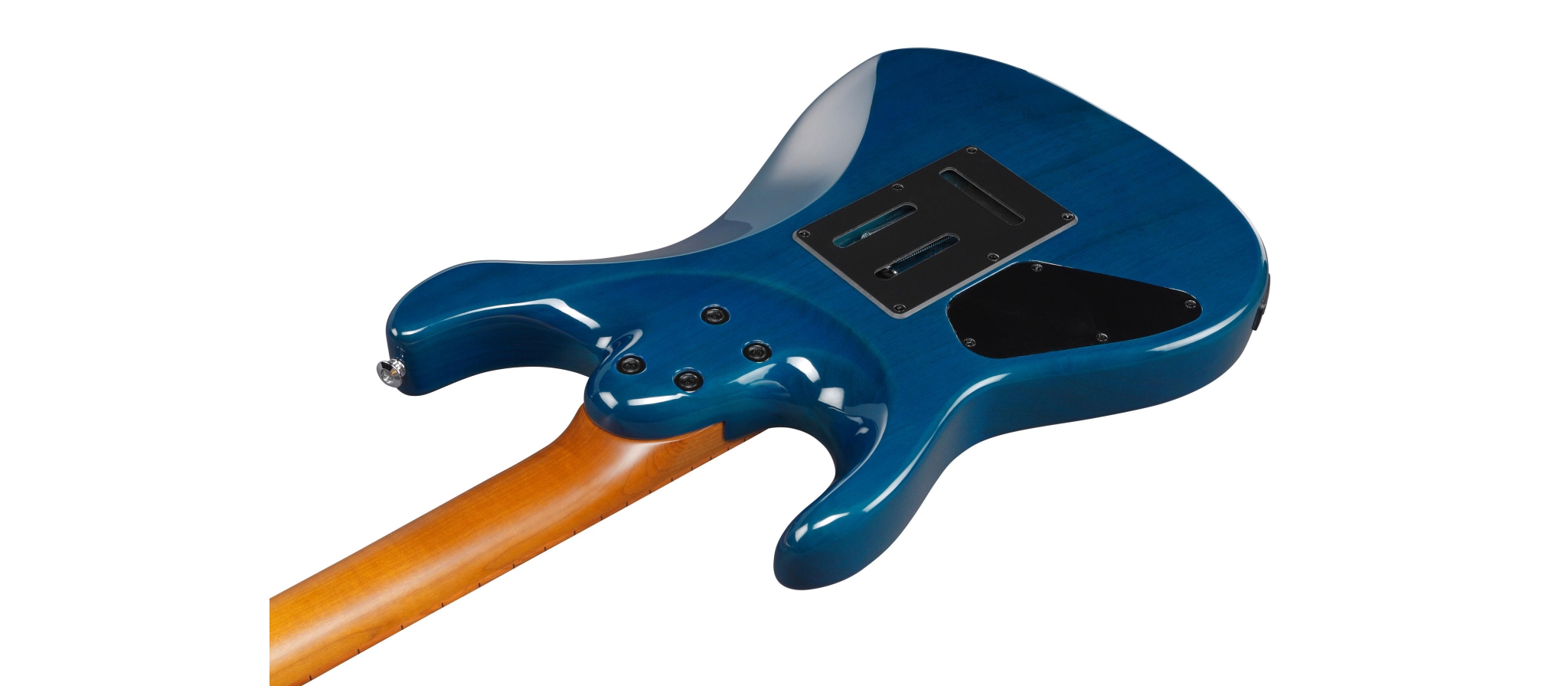 ギター rinzemuabnan Ibanez AZ24S1F-TXB Transparent Turquoise Burst | DijkmanMuziek |