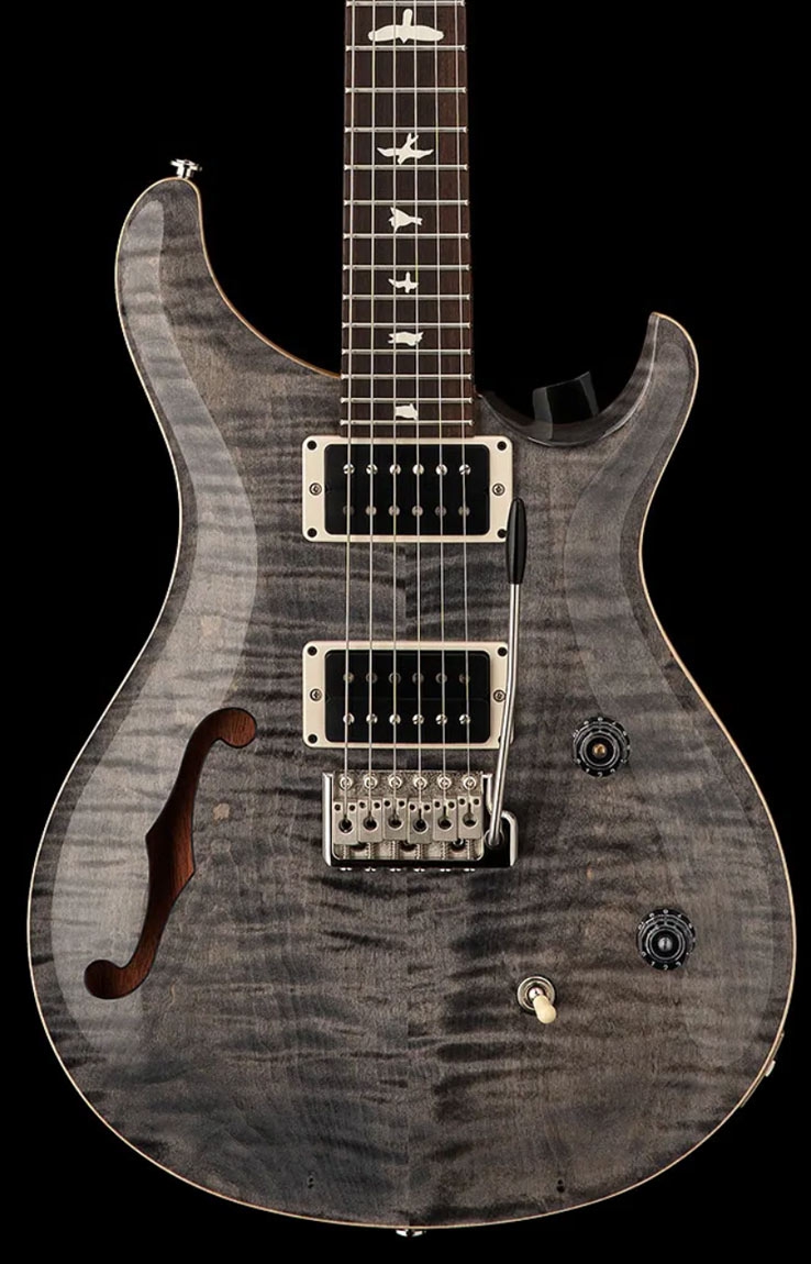 PRS CE 24 Semi-Hollow Faded Gray Black
