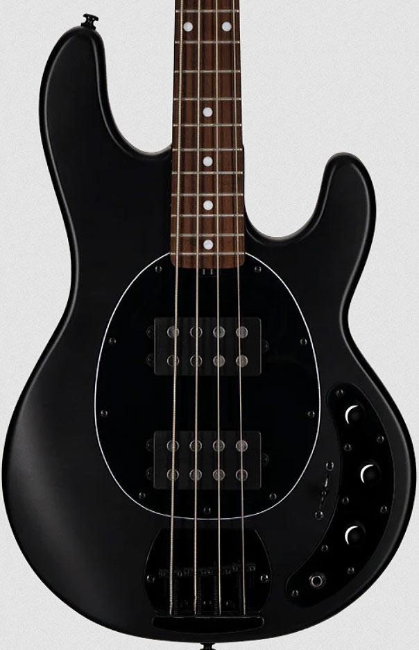Sterling by Music Man StingRay HH RAY4HH Stealth Black