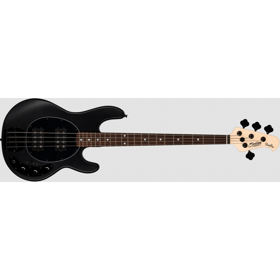 Sterling by Music Man StingRay HH RAY4HH Stealth Black Sterling by Music Man StingRay HH RAY4HH Stealth Black