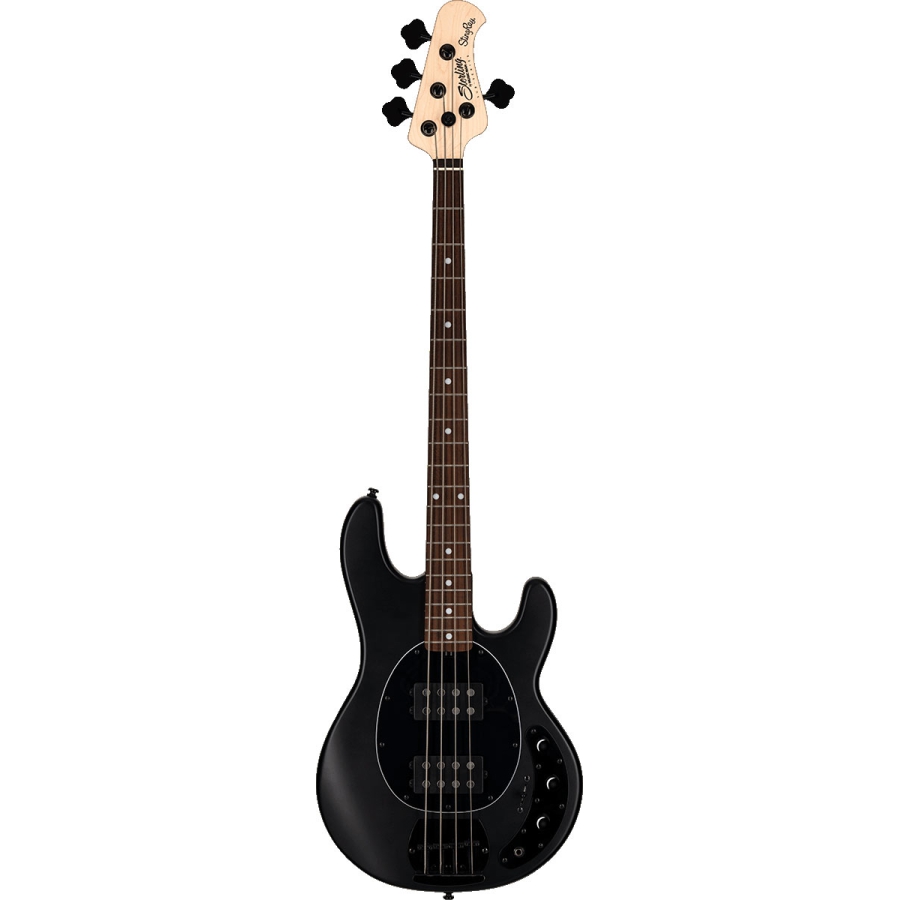 Sterling by Music Man StingRay HH RAY4HH Stealth Black Sterling by Music Man StingRay HH RAY4HH Stealth Black