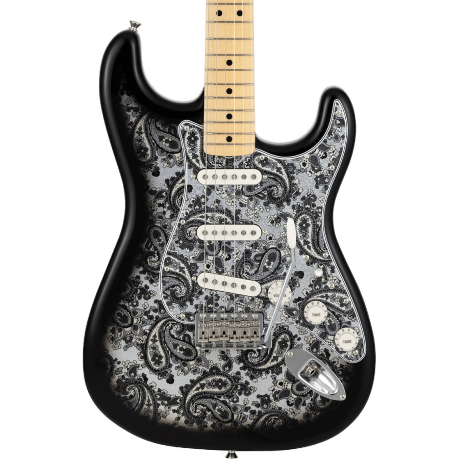 Fender Made in Japan Limited Stratocaster MN Black Paisley Fender Made in Japan Limited Stratocaster MN Black Paisley